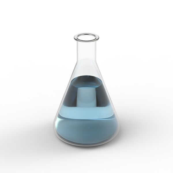 Glass With Liquid Ampoule 01 3D Model