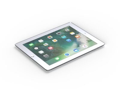 2 Silver 01 3D Model Ipad 3D Model