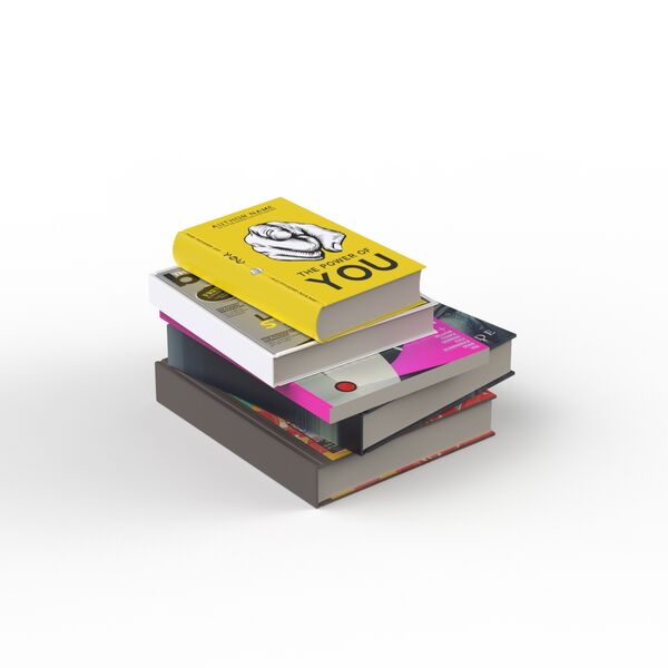 Stack Books 02 3D Model