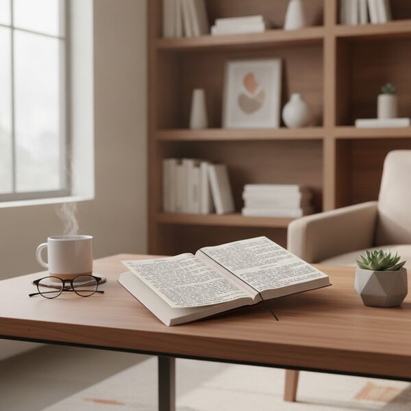 Opened Book 01 - interior view 1
