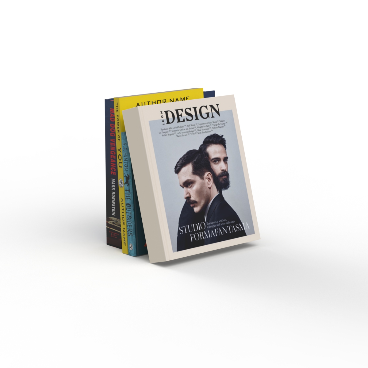 Row Books 04 3D Model