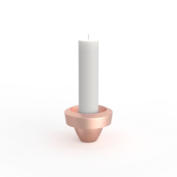 White Candle 02 3D Model