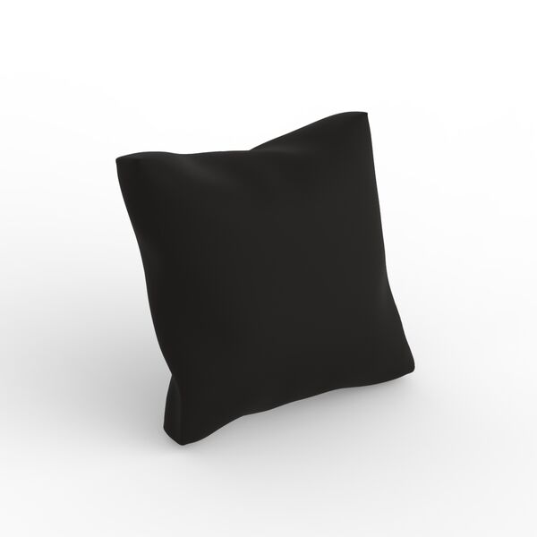 Square Black Cushion 01 3D Model