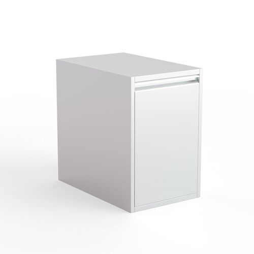 White Under Counter Dishwasher 01 3D Model