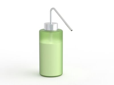 Soap Plastic Green Dispenser 02 3D Model