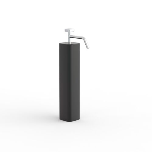 Soap Plastic Black Dispenser 01 3D Model