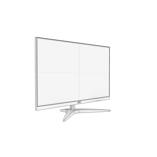 AOC AOC Monitor 2781H 27inches 3D model — studio render