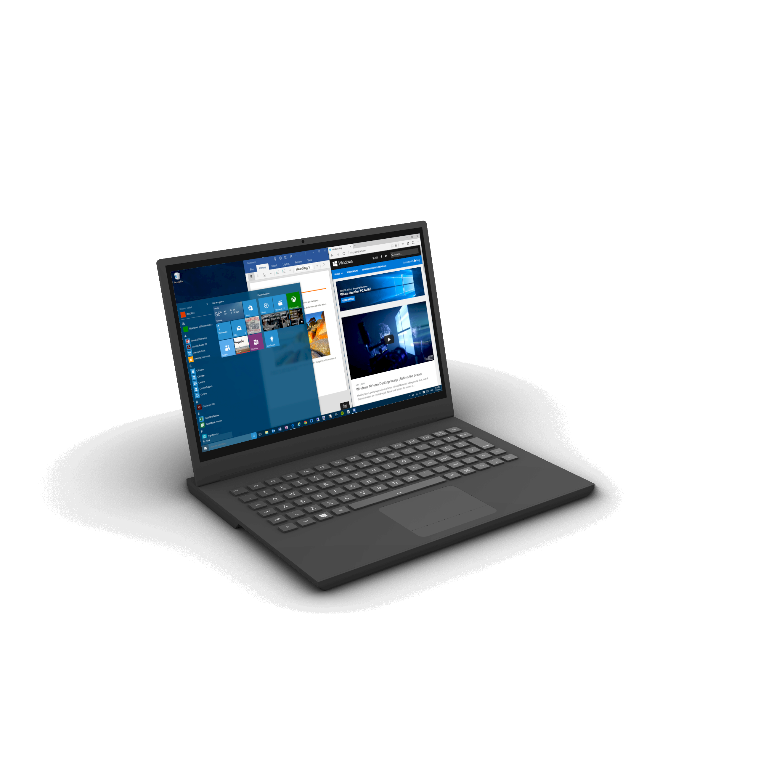 15 Laptop 01 3D Model