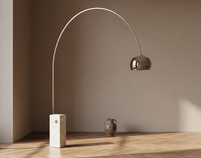 Arco Lamp 3D Model