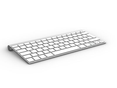 Mini Keyboard 01 3D Model