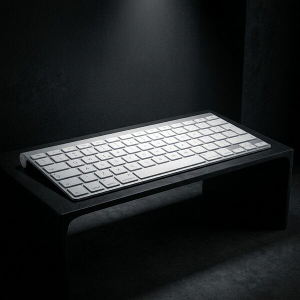 Apple Mini Keyboard 01 3D model — styled interior scene