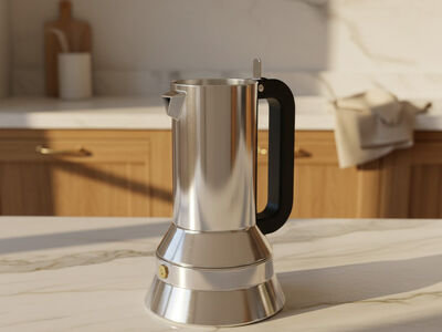 Alessi Moka 9090 3d Model Editorial Interior