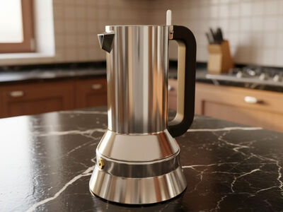 Alessi_Moka 9090_3 cups 3D Model