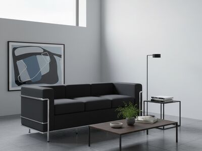 Cassina Lc2 Sofa Le Corbusier 3d Model Editorial Living Room