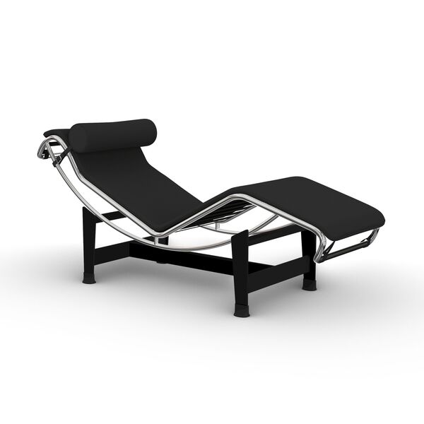 Cassina LC4 Chaise Longue 3D model — studio render