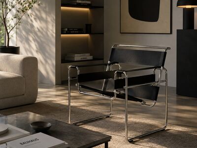 Knoll Wassily Chair Breuer 3D Model Additional View 2