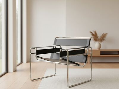 Knoll Wassily Chair by Marcel Breuer — contemporary warm minimal interior 3D model