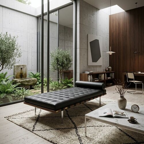 Barcelona Couch 3D Model