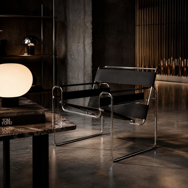 Knoll Wassily Chair 3D model — styled interior scene