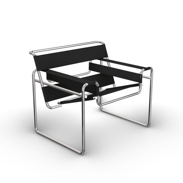 Knoll Wassily Chair 3D model — studio render