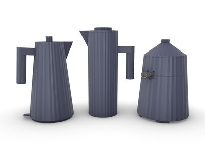 Alessi PlissÃ© Set RhinoRender