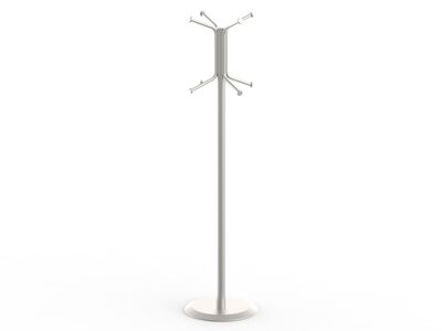 Clothes Metal Satin Hangers 02 3D Model