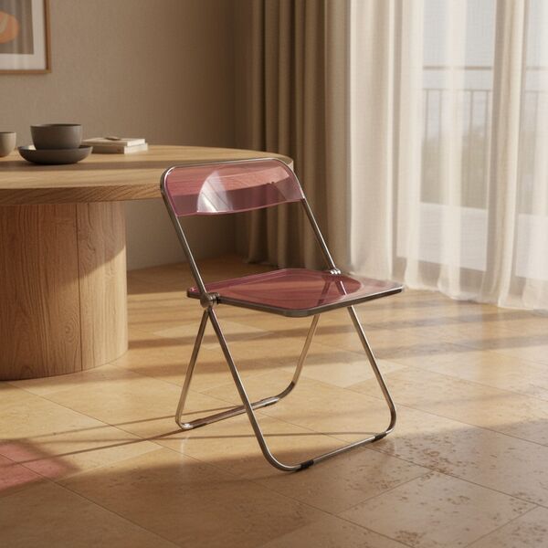 Anonima Castelli Plia Chair 3D model — styled interior scene