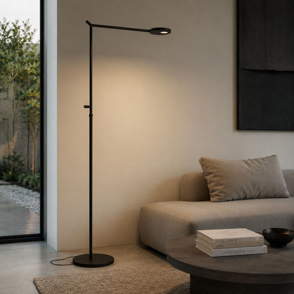 Artemide Demetra Floor Lamp 3D model — lifestyle hero shot
