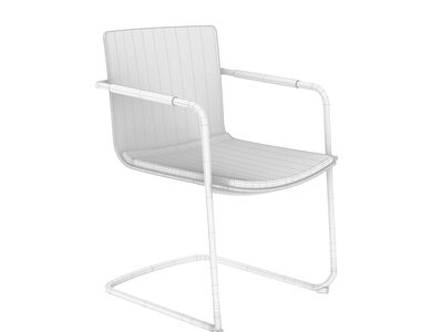 Neos Cantilever Chair Rhino3DMShaded