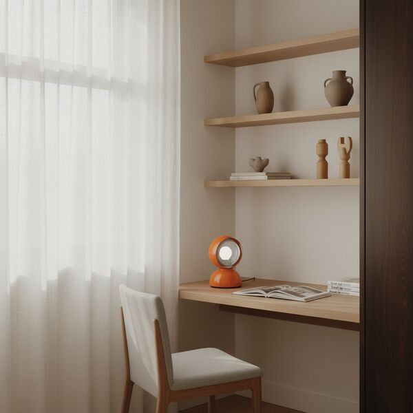 Artemide Eclisse Table Lamp 3D model — styled interior scene
