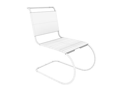 Knoll MR Chair Rhino3DMShaded