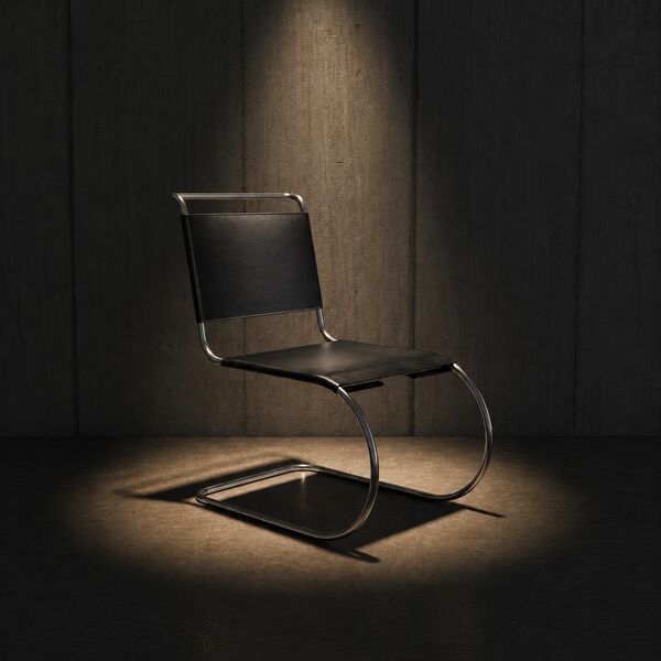 Knoll MR Chair 3D model — styled interior scene