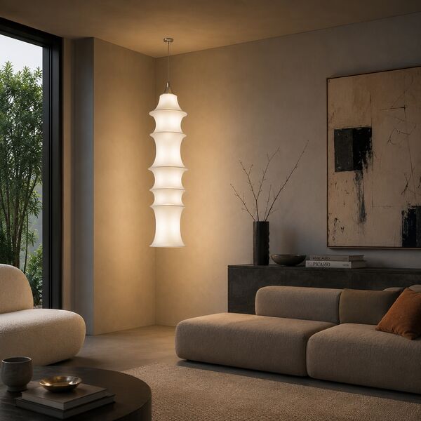 Artemide Falkland Suspension Lamp 3D model — studio render