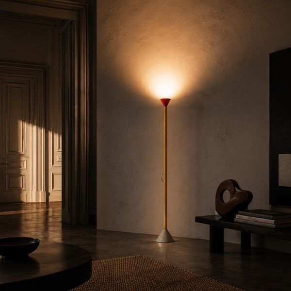 Artemide Callimaco Floor Lamp 3D model — styled interior scene