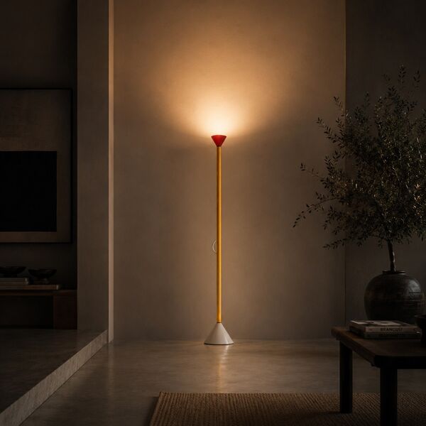 Artemide Callimaco Floor Lamp 3D model — styled interior scene