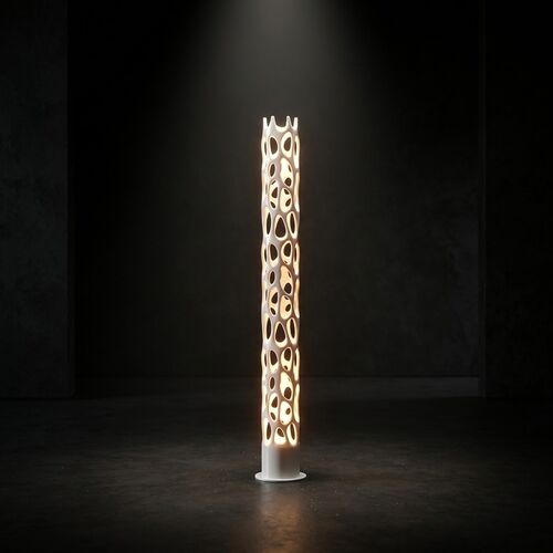 New Natural Floor Lamp 3D Model