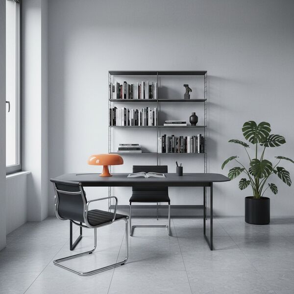 Artemide Nesso Table Lamp 3D model — styled interior scene