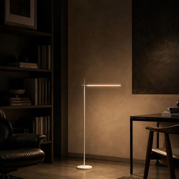 Artemide Talak Floor Lamp 3D model — styled interior scene
