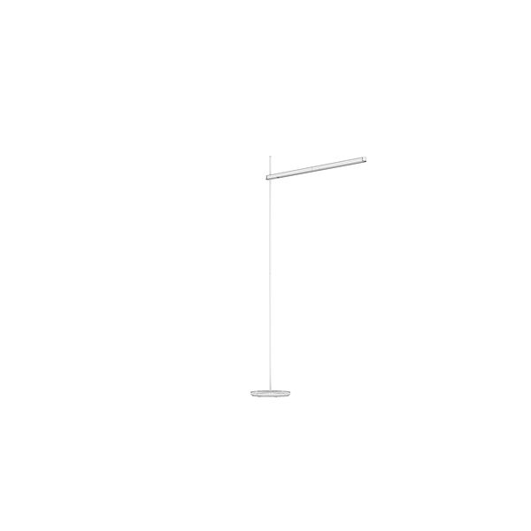 Artemide Talak Floor Lamp 3D model — clay shaded view