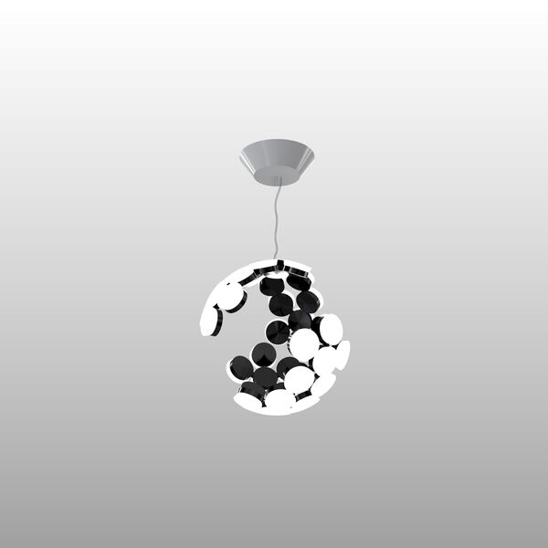 Artemide Scopas Suspension Lamp 3D model — studio render