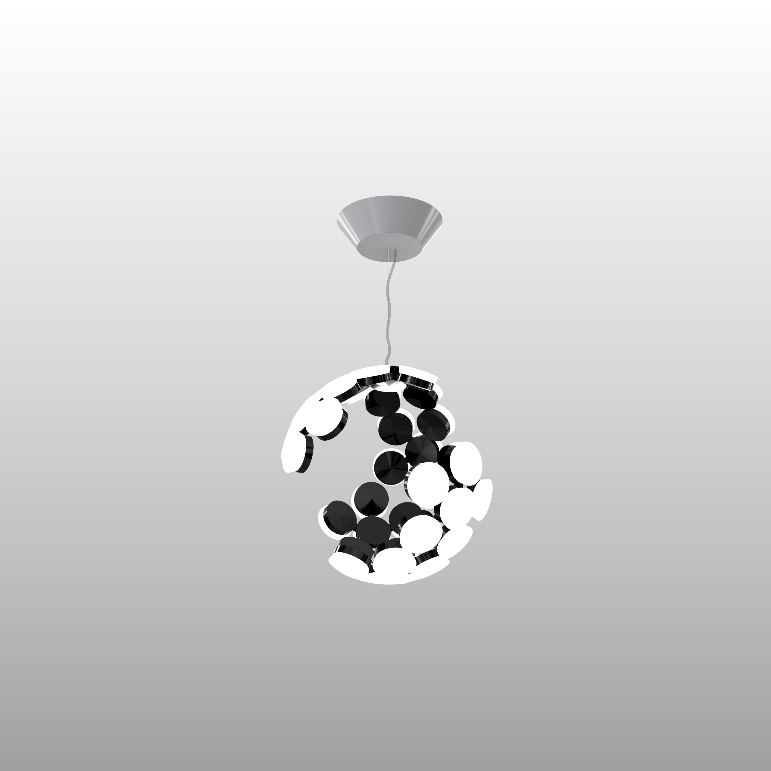 Scopas Suspension Lamp 3D Model