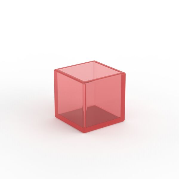 Glass Red Jar 01 3D Model