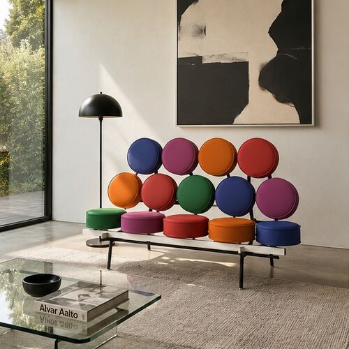 Nelson Marshmallow Sofa 3D Model