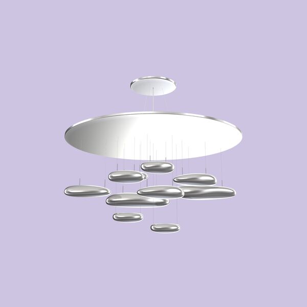 Artemide Mercury Suspension Lamp 3D model — studio render