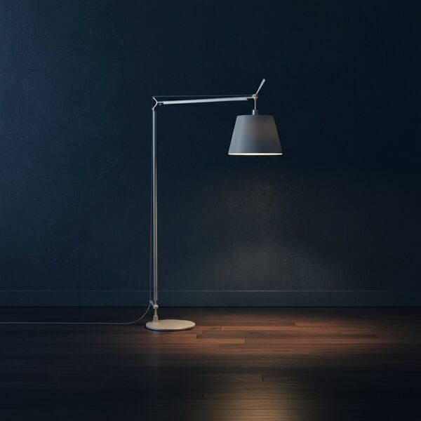 Artemide Tolomeo Maxi Floor Lamp 3D model — styled interior scene