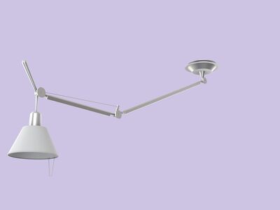 Artemide Tolomeo Suspension Lamp Decentered rv