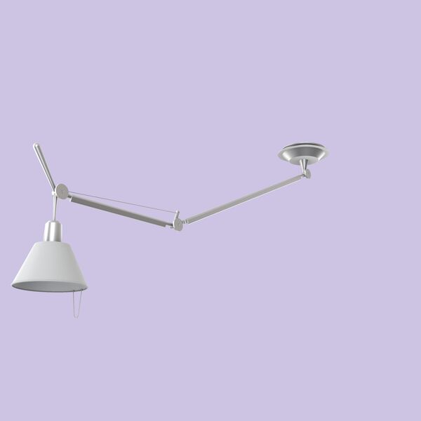 Artemide Tolomeo Suspension Lamp Decentered 3D model — studio render