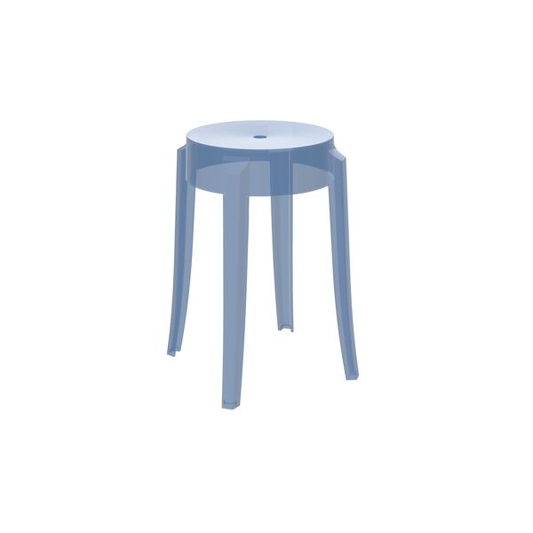 Kartell Charles Ghost 46 Stool RhinoRender