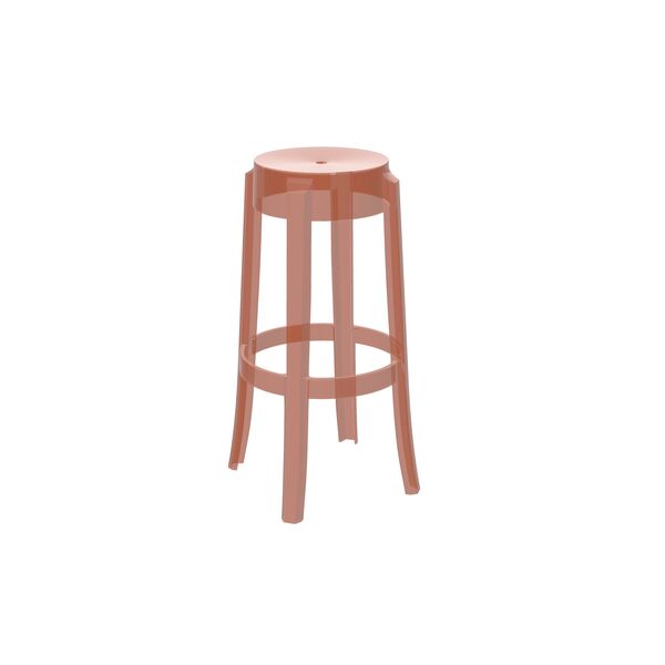 Kartell Charles Ghost 75 Stool 3D model — studio render