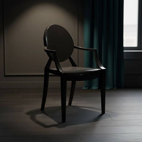 Louis Ghost Chair 3D Model